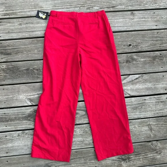 Art Class Bold Red Trousers - Picture 3 of 3